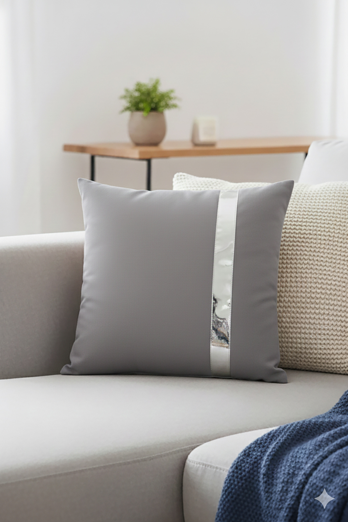 Mirror Skin Stain Resistant Cushion & Pillowcase