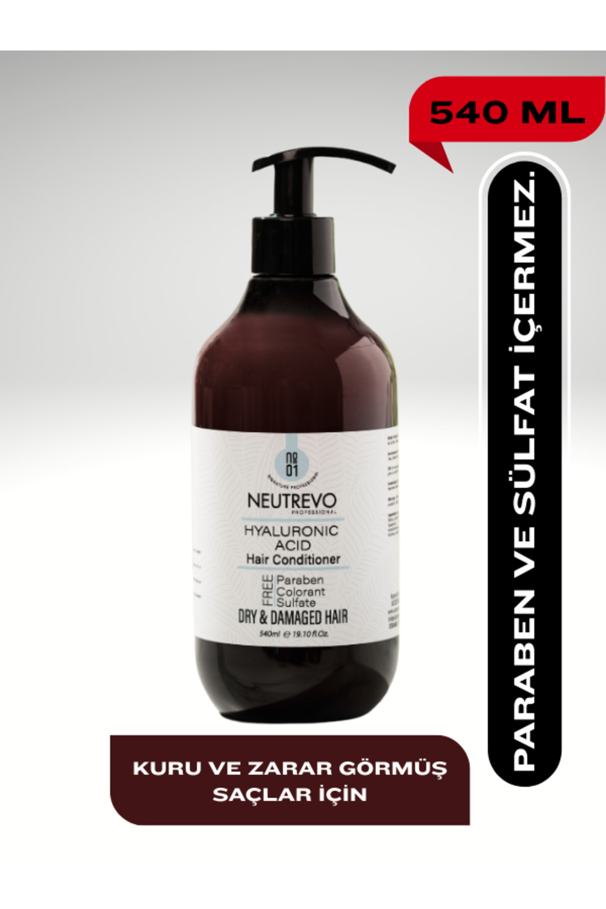 No:1 Saç Bakım Seti Hyaluronic Acid Serisi — NeutrevoNo1SET — تصویر 4 از 6