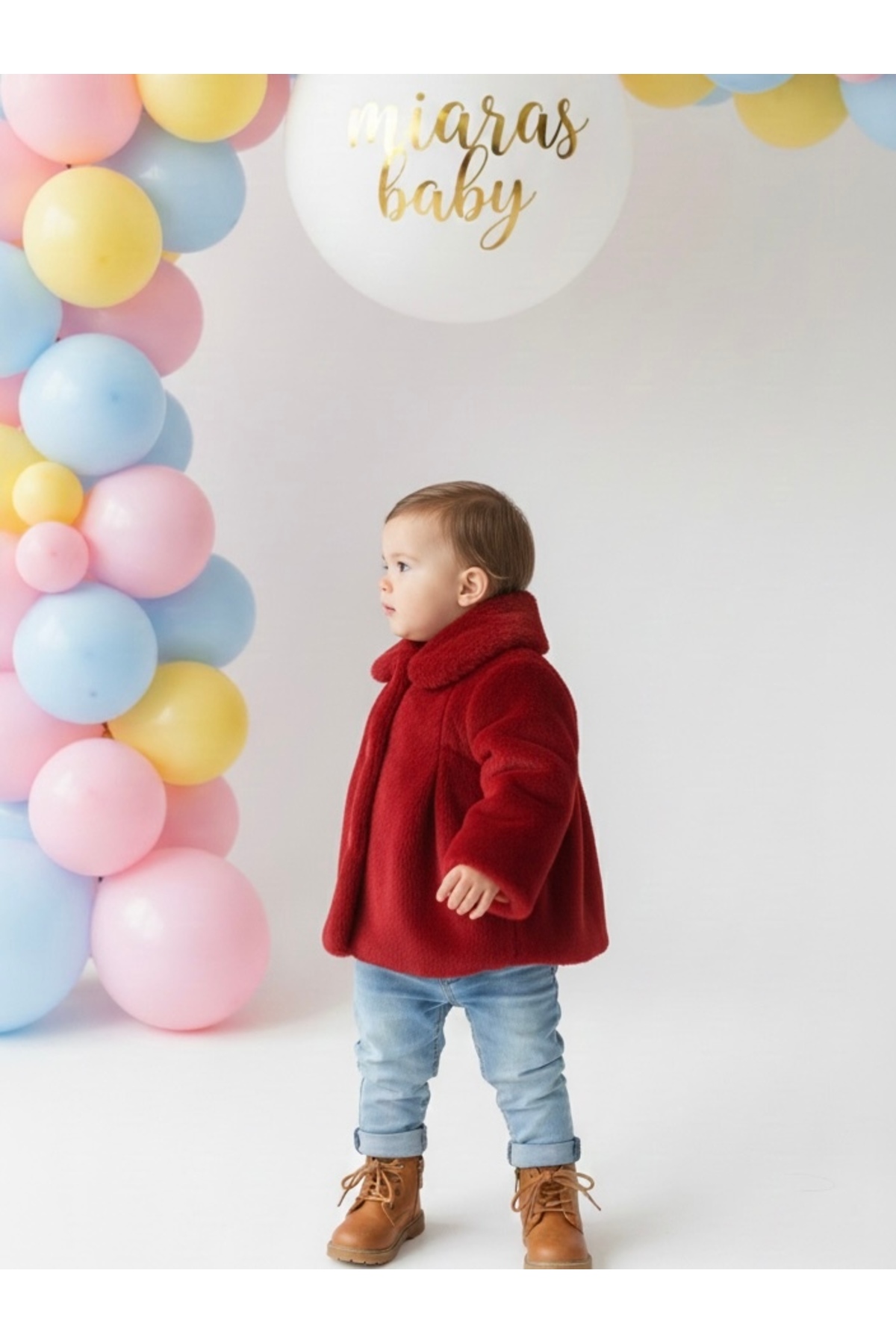miaras baby KIZ ÇOCUK PELUŞ MONT fotoğrafı 2 (önizleme)