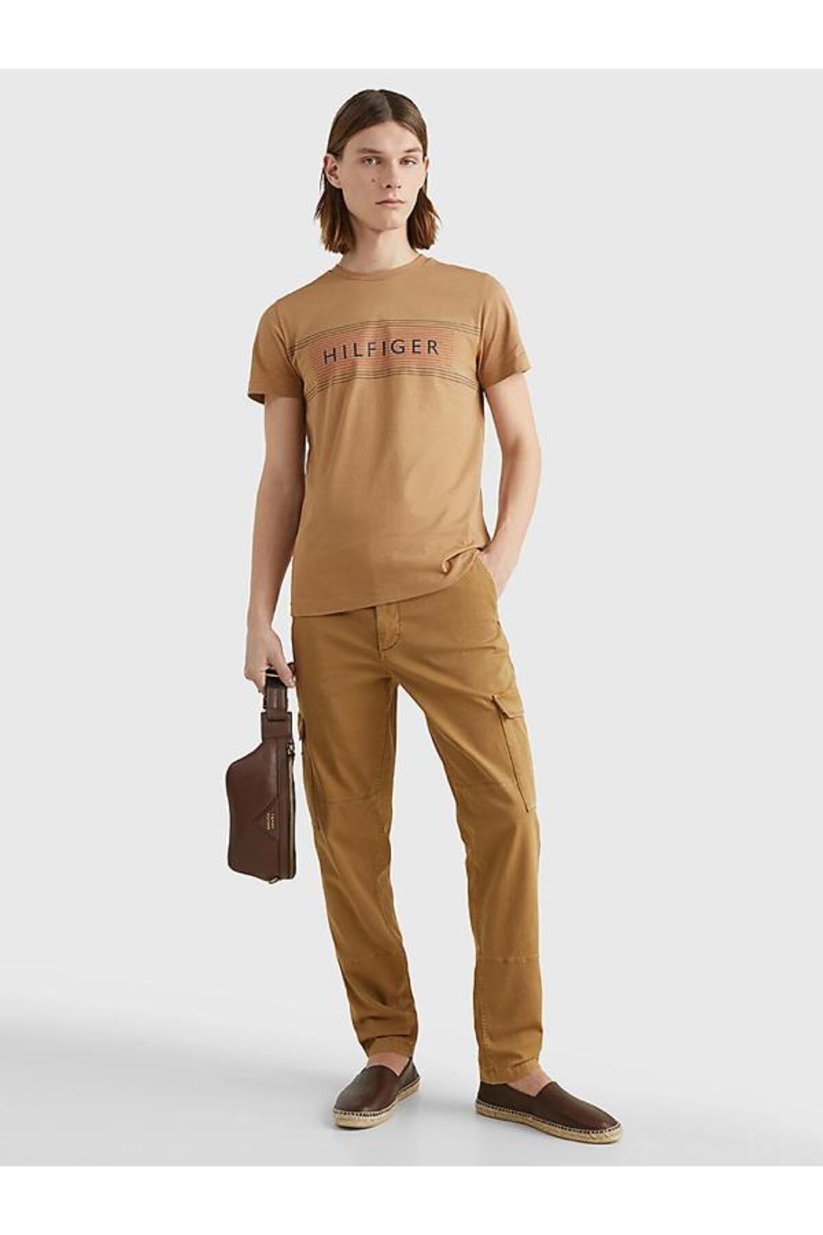 تیشرت مردانه گلدوزی شده آستین کوتاه | تامی هیلفیگر Tommy Hilfiger MW0MW30035-777 - تصویر 3