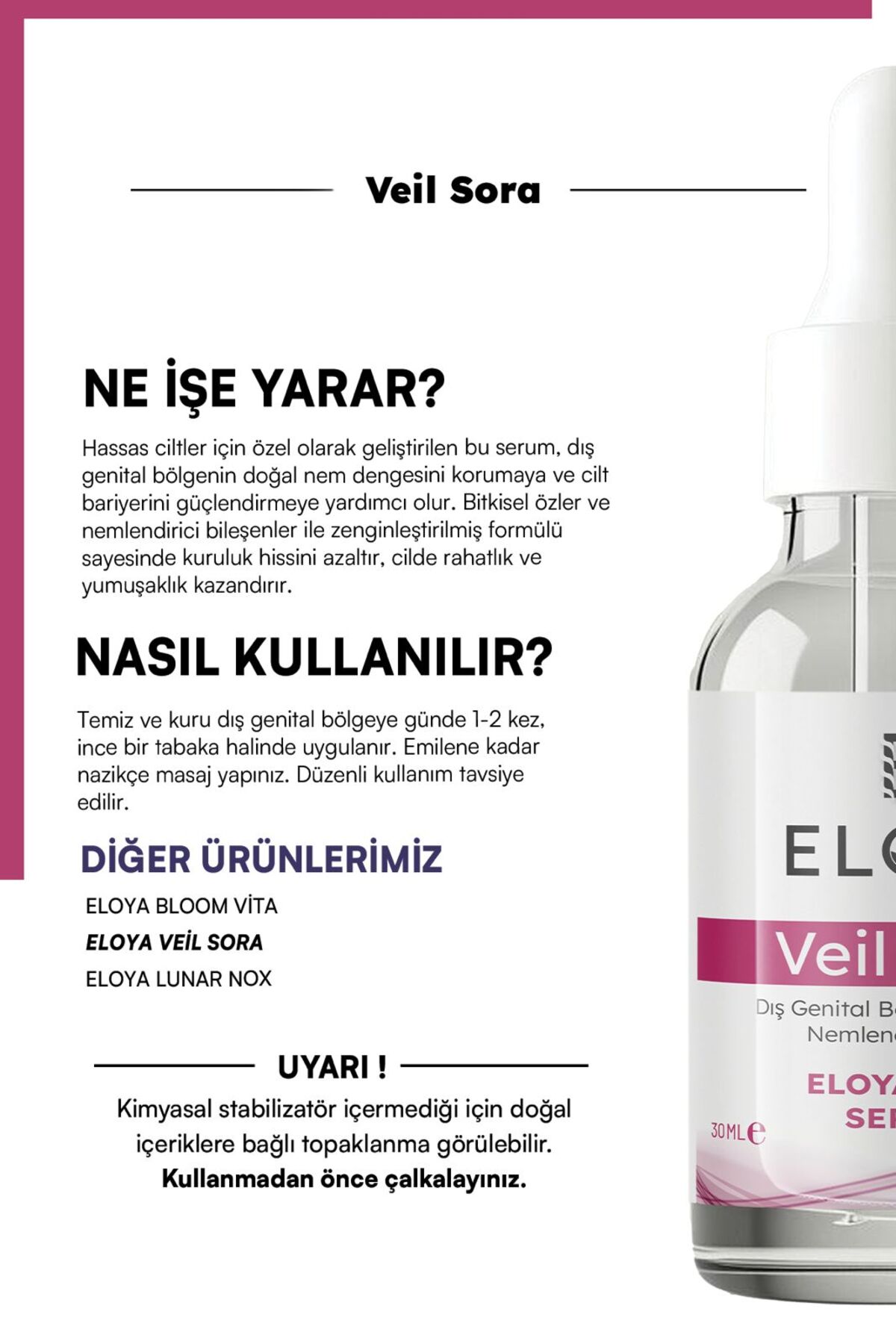 سرم ضد تیرگی ناحیه تناسلی و زیر بغل - رفع بوی بد و تنظیم رنگ پوست - Veil Sora 30 میلی لیتر - ELOYA00003 — تصویر 5 از 5