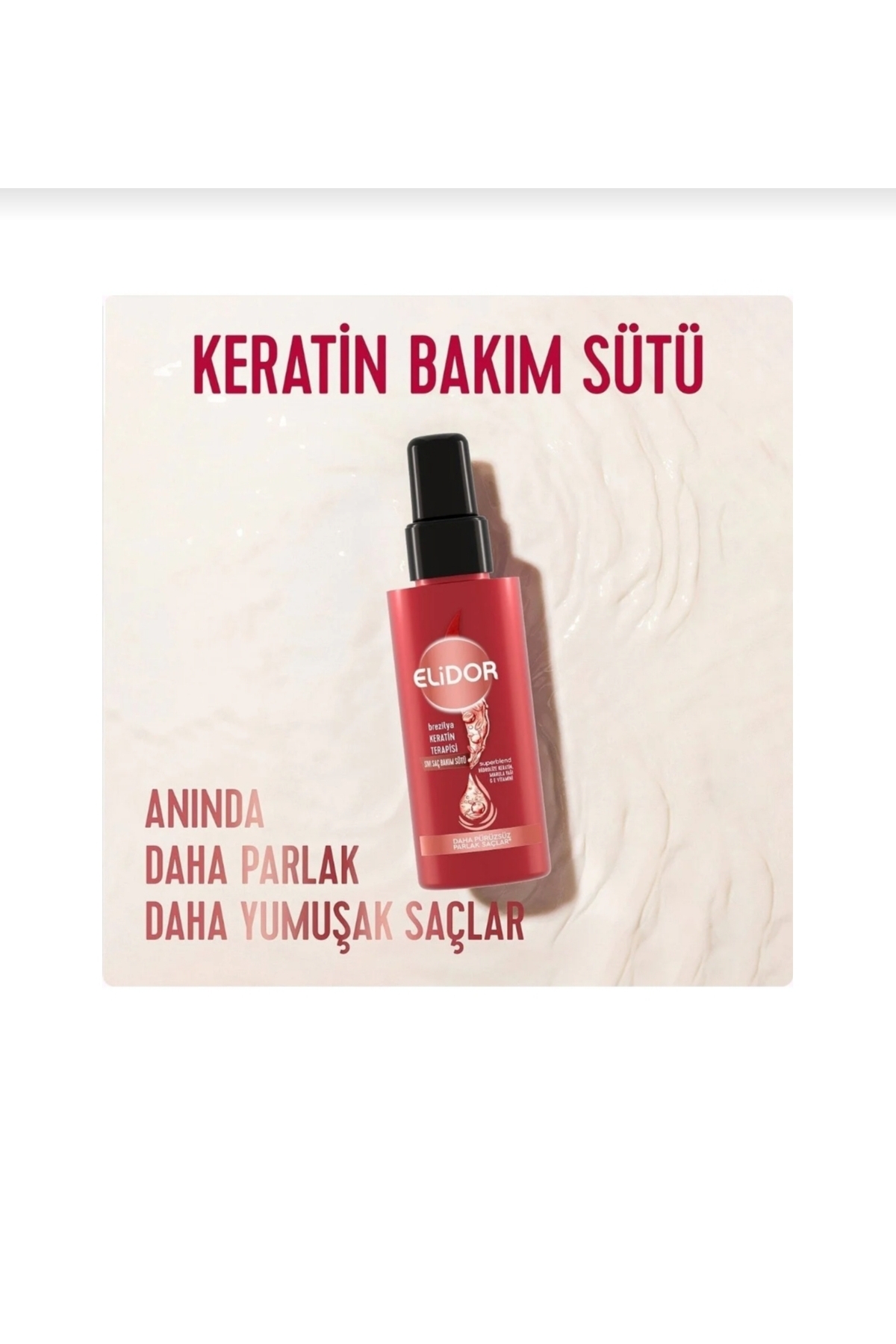 ELİDOR SIVI SAÇ BAKIM KÜRÜ 90 ML KERATİN MARULA — 8683130059203 — تصویر 2 از 5