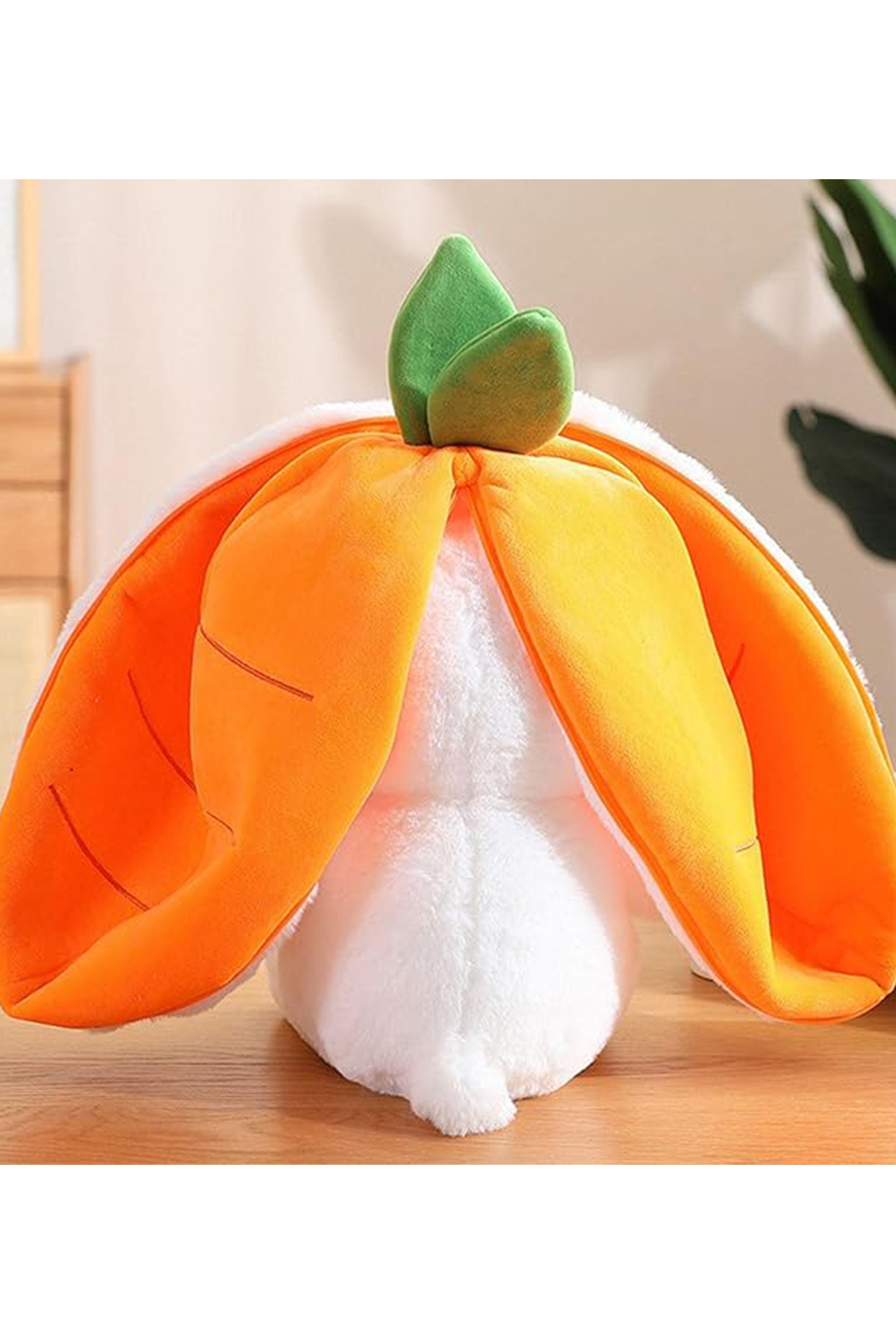 Pandamkee Havuç Tavşan Çantalı 50 cm Sevgiliye Özel fotoğrafı 3 (önizleme)