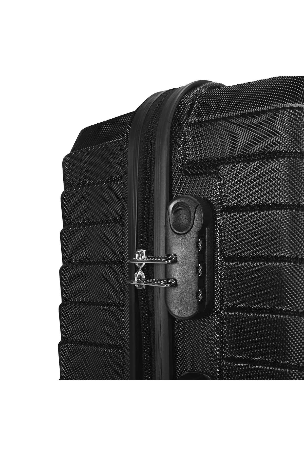 Wexta  Valiz Orta Boy Valiz Bavul Wx-1001 Siyah Seyahat Bavul - Görsel 9