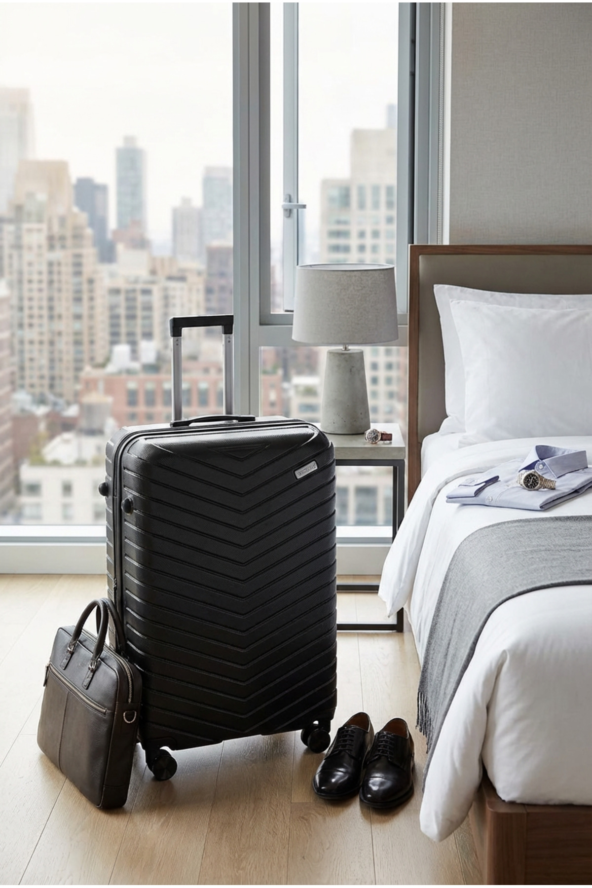 Wexta Wx-1001 Siyah Kabin Boy Valiz