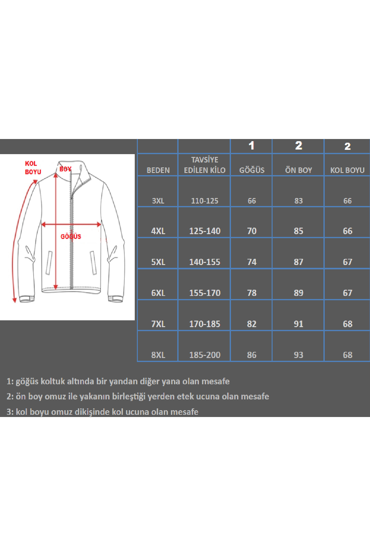 Lifeguard Büyük Beden Softshell Su Geçirmez Kapuşonlu Erkek Kaban 3XL-8L görsel 4
