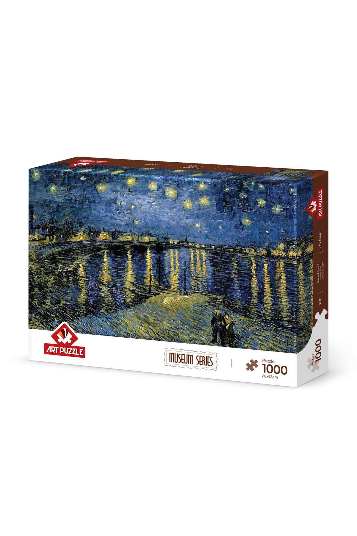 Art Puzzle Yıldızlı Gece 2, Vincent Van Gogh 1000 Parça Puzzle