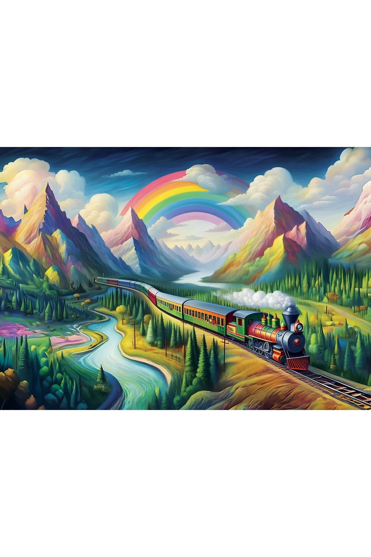Art Puzzle Gökkuşağı Ekspresi 260 Parça Puzzle - Fiyatı, Yorumları