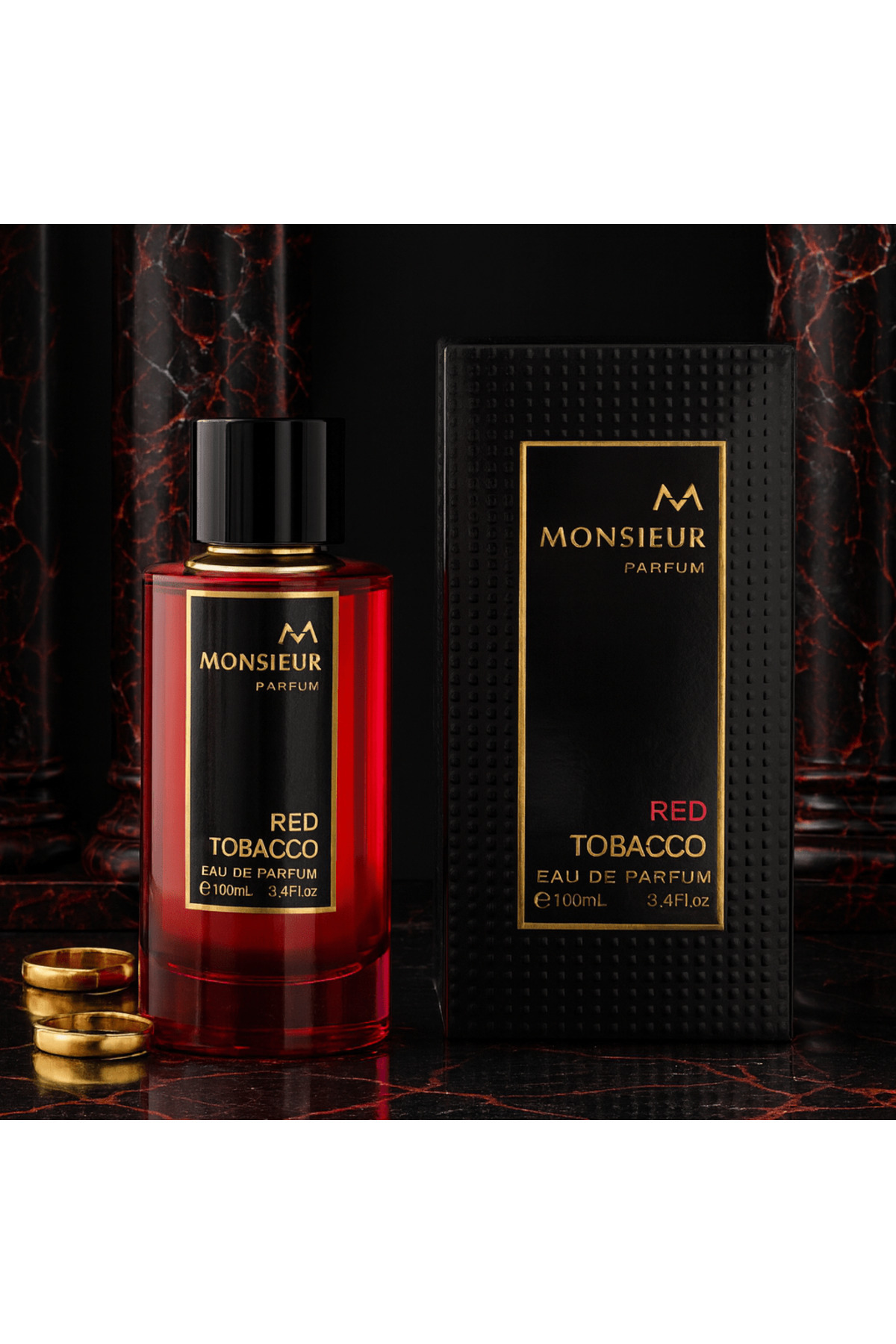 Alina Corel Monsieur Red Tobacco For Unisex By Alina Corel Eau De Parfum