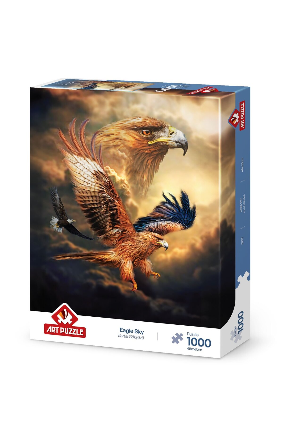 Art Puzzle Kartal Gökyüzü 1000 Parça Puzzle - Fiyatı, Yorumları