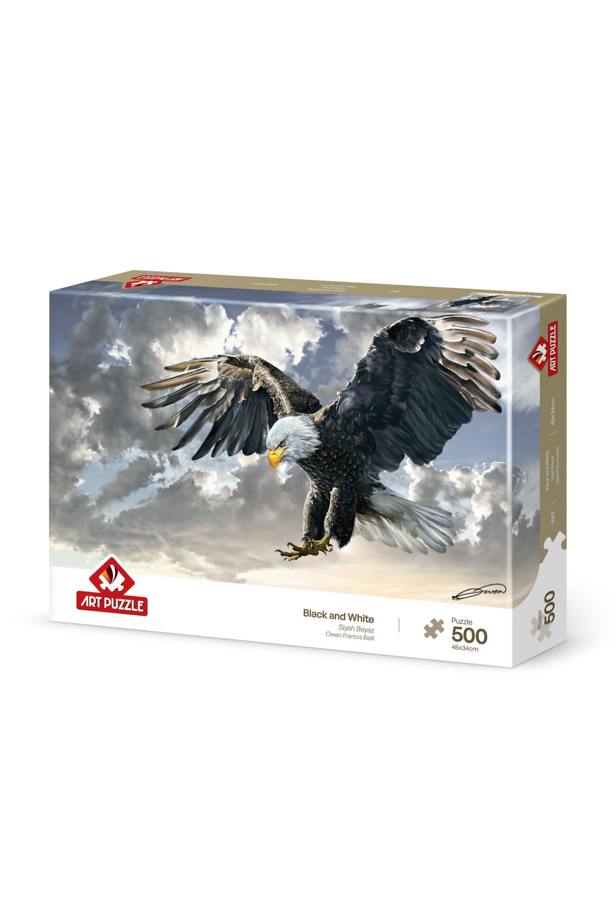 Art Puzzle Siyah Beyaz 500 Parça Puzzle - Fiyatı, Yorumları