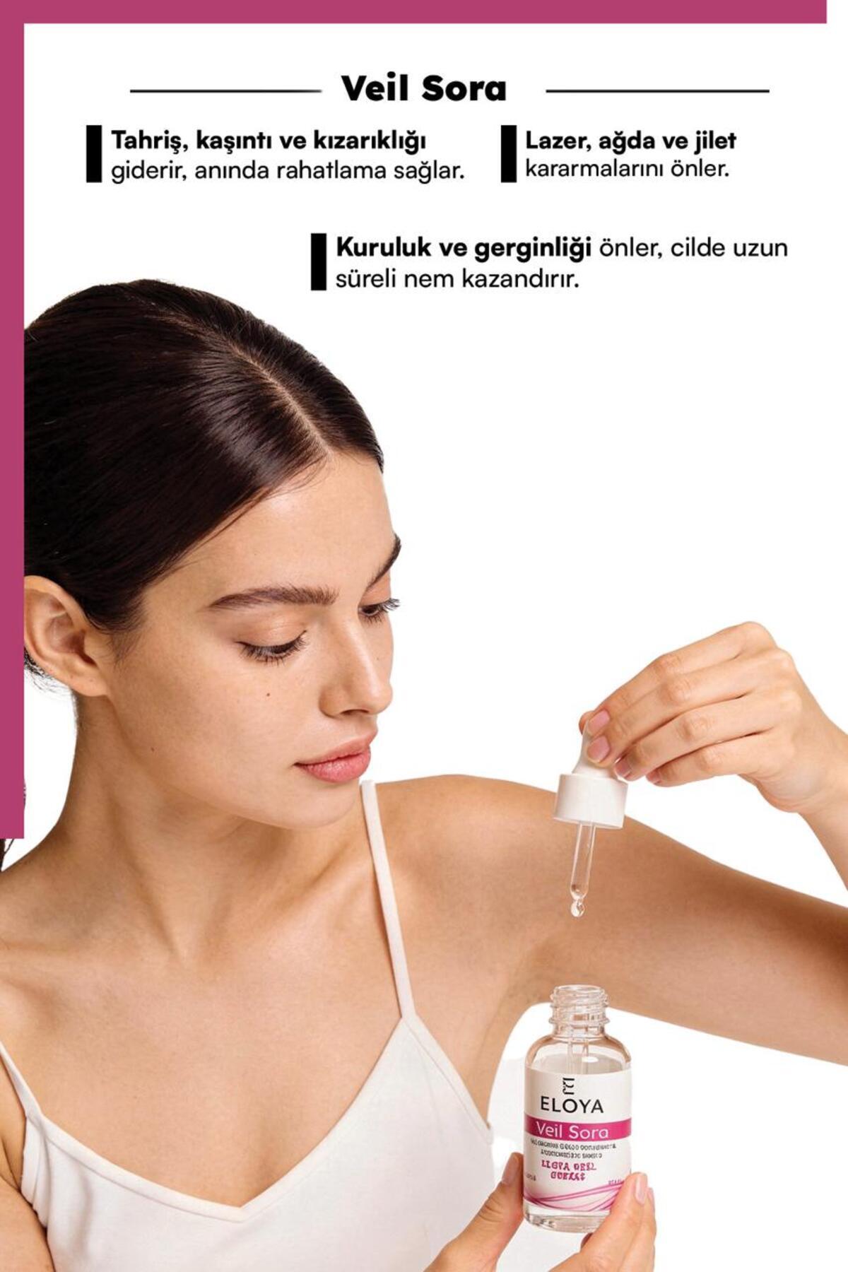سرم ضد تیرگی ناحیه تناسلی و زیر بغل - رفع بوی بد و تنظیم رنگ پوست - Veil Sora 30 میلی لیتر - ELOYA00003 — تصویر 3 از 5