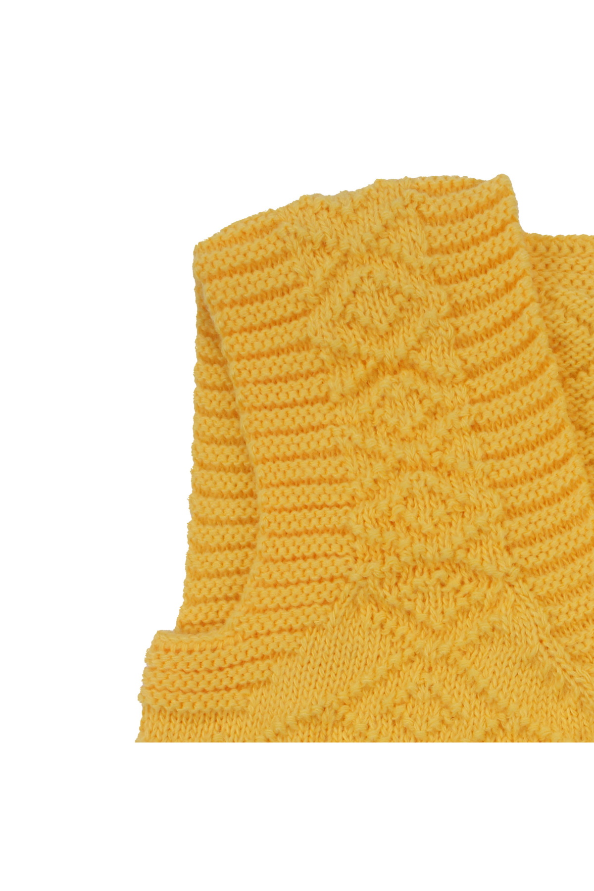 bebegen Triko Sarı Bebek Yelek fotoğrafı 4 (önizleme)