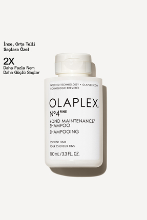 Olaplex No.4 Fine Bond Maintenance Shampoo - İnce Telli Saçlar İçin Bağ Güçle...