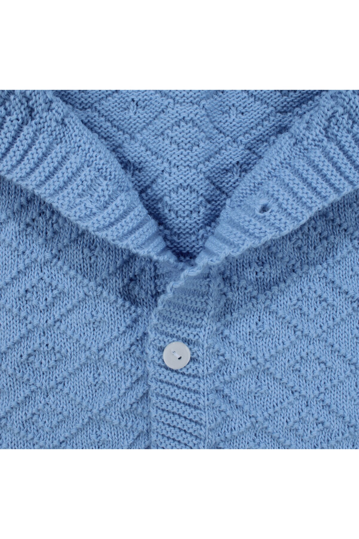 bebegen Triko Mavi Erkek Bebek Yelek fotoğrafı 5 (önizleme)