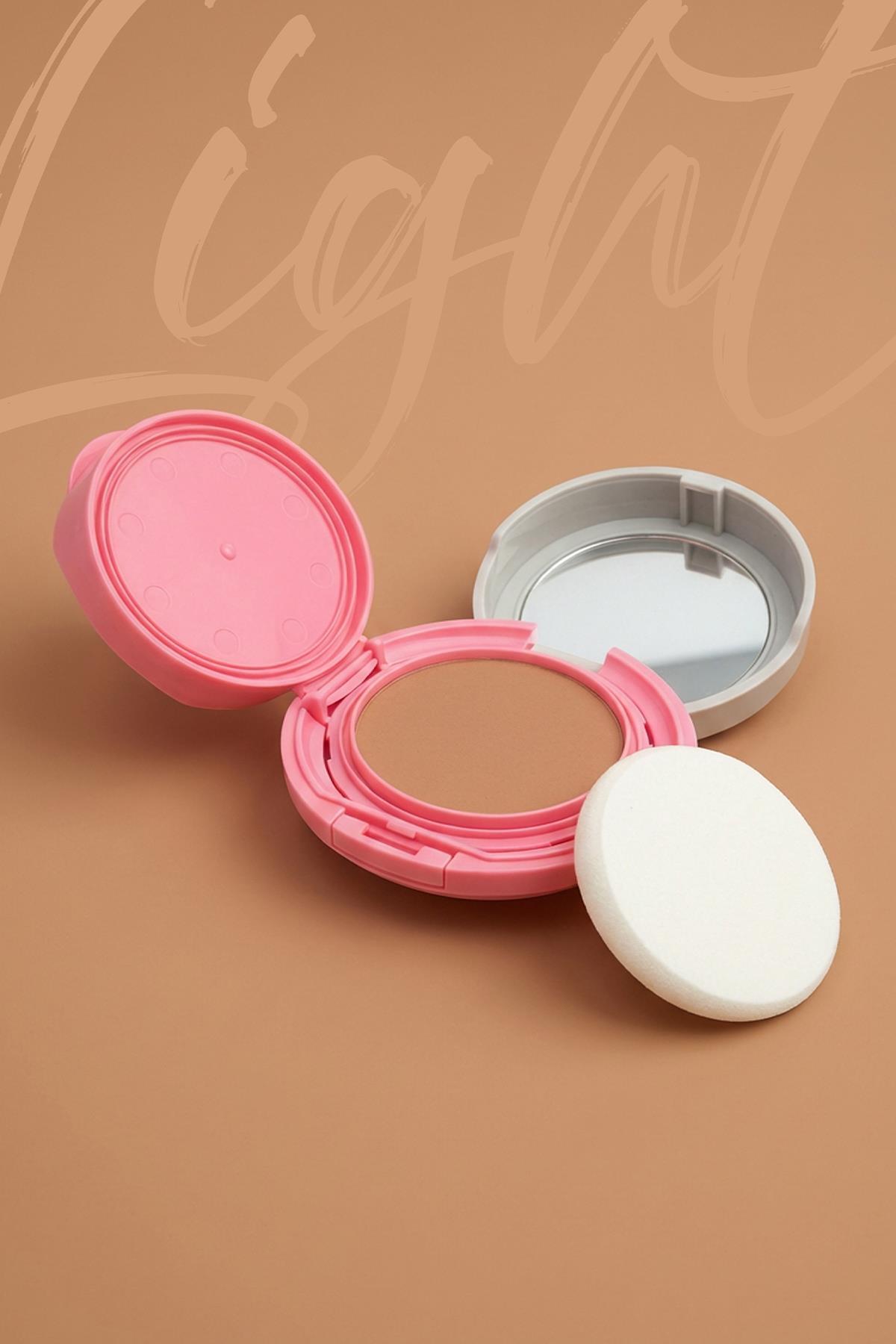 کرم پودر فشرده ضد چروک با پوشش بالا و ضد آب SPF50 - کرم پودر فشرده سبک — بژ KOMPAKT — تصویر 7 از 8