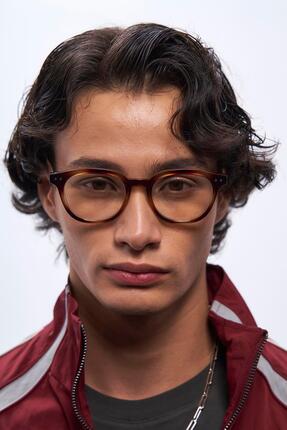 Bilge Karga Nova Vintage Leopard Erkek Mavi Işık Koruyucu Gözlük