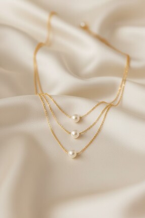 ArsEmi Bijoux 3 İncili Kolye