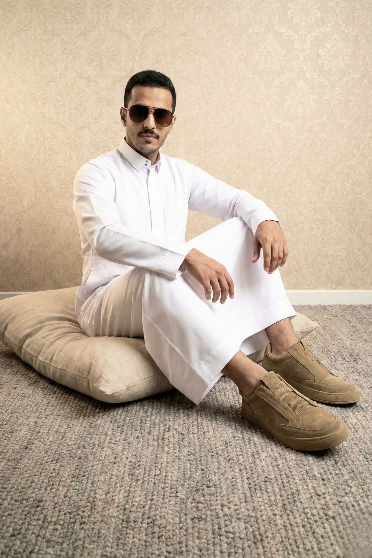 ALTA GRACIA  Erkek Klasik Hakiki Deri Ayakkabı Rahat Tabanlı Günlük Ofis Sneaker Ortopedik Kaymaz Okul Casual - Görsel 2