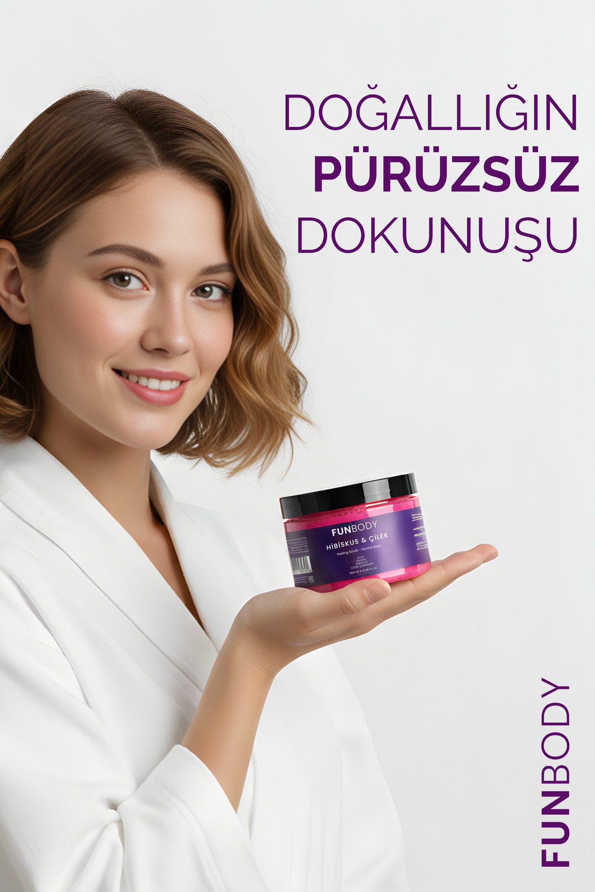 Scrup Body & Hand Peeling 250 Ml Hibiskus Çilek Aromalı — :::SCR — تصویر 6 از 8