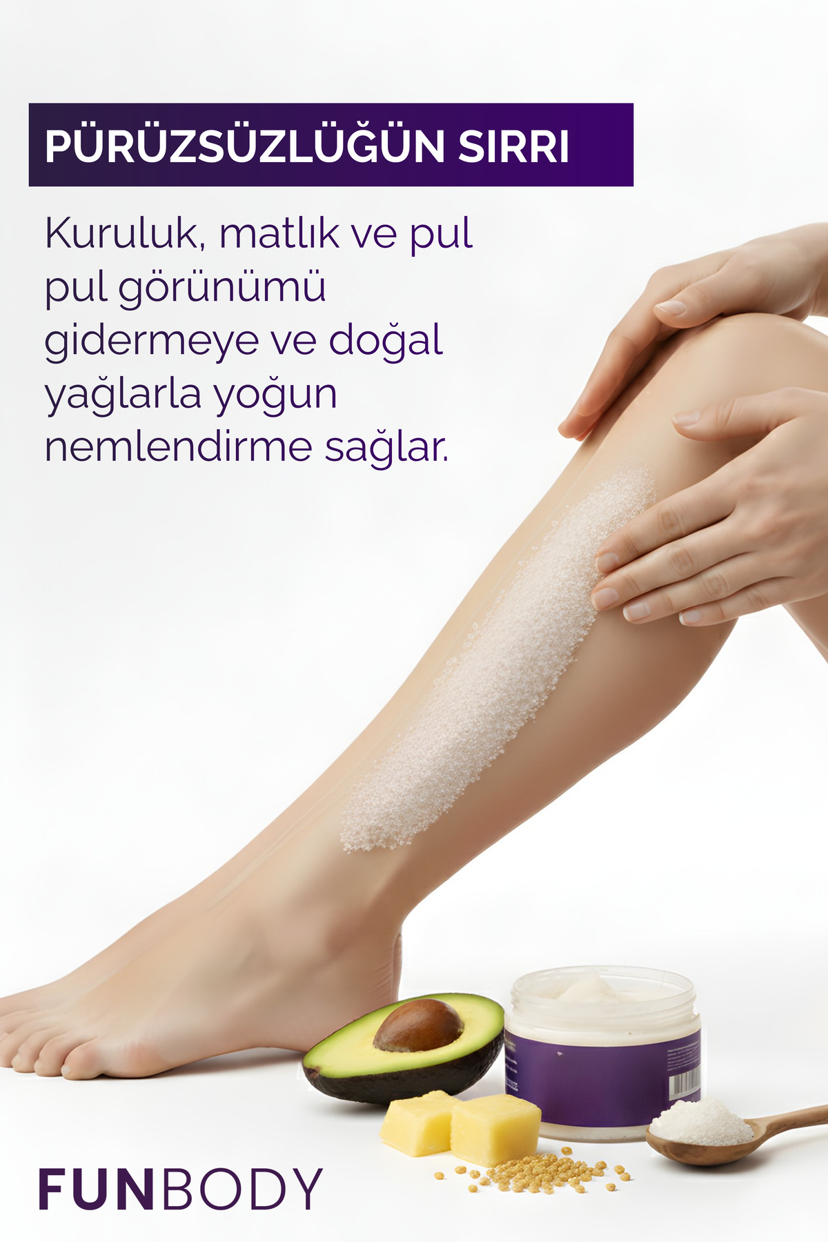 SECRET FORMULA PEELİNG SCRUB 250 ML 1 ADET — FUNSEC — تصویر 3 از 8