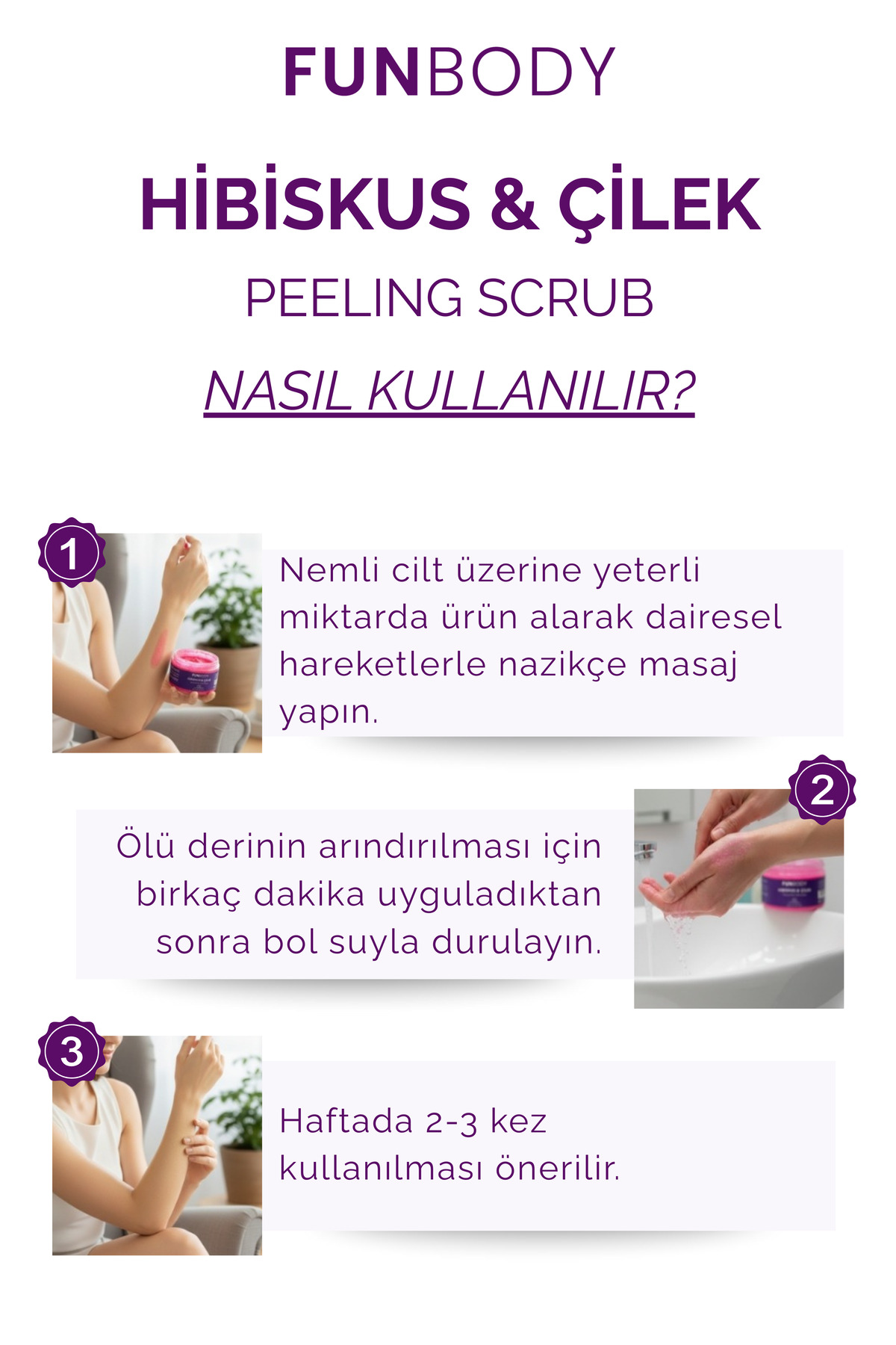 Scrup Body & Hand Peeling 250 Ml Hibiskus Çilek Aromalı — :::SCR — تصویر 4 از 8