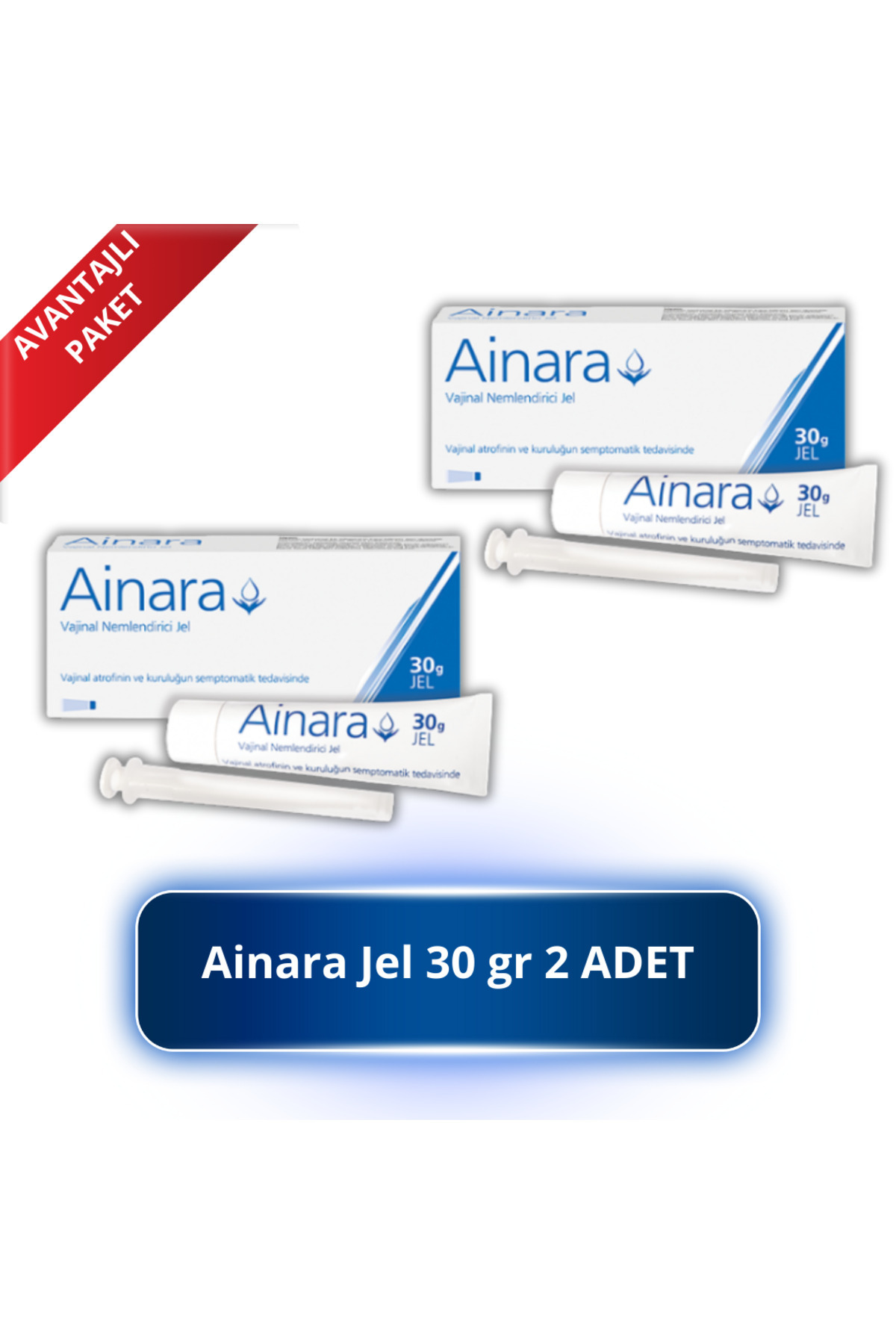 Ainara Vajinal Nemlendirici Jel 30 gr 2 ADET - Fiyatı, Yorumları