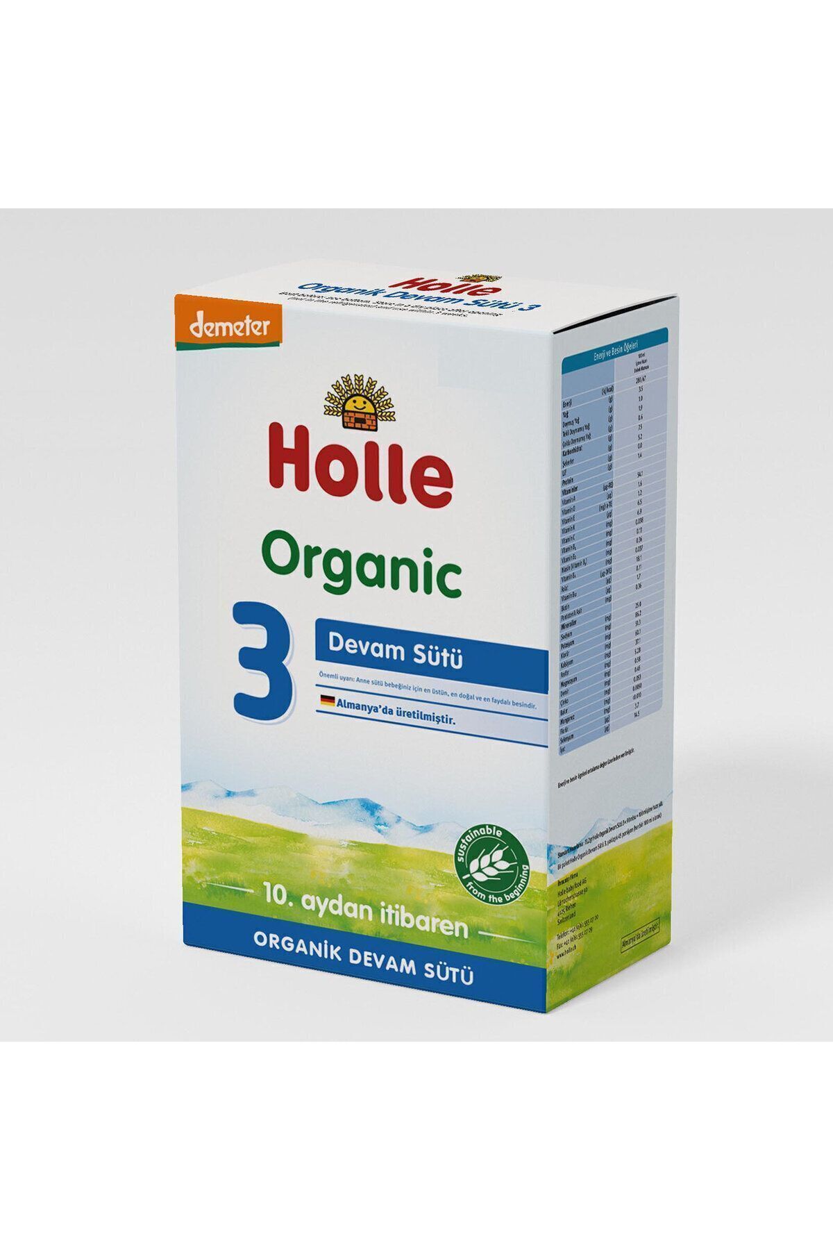 Holle 3 Organik Devam Sütü 600 gr 1+ Yaş NO COLOR 3 fotoğrafı 2 (önizleme)