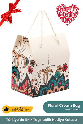 OGTWO Sevgililer Günü İçin Hediye Kutusu & Çanta Boş Karton Sevgili Hediye Pa...