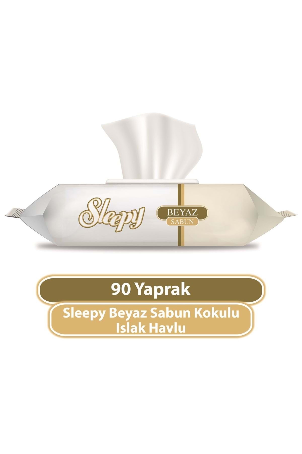Sleepy Beyaz Sabun Kokulu Islak Havlu Mendil 90 Adet fotoğrafı 2 (önizleme)