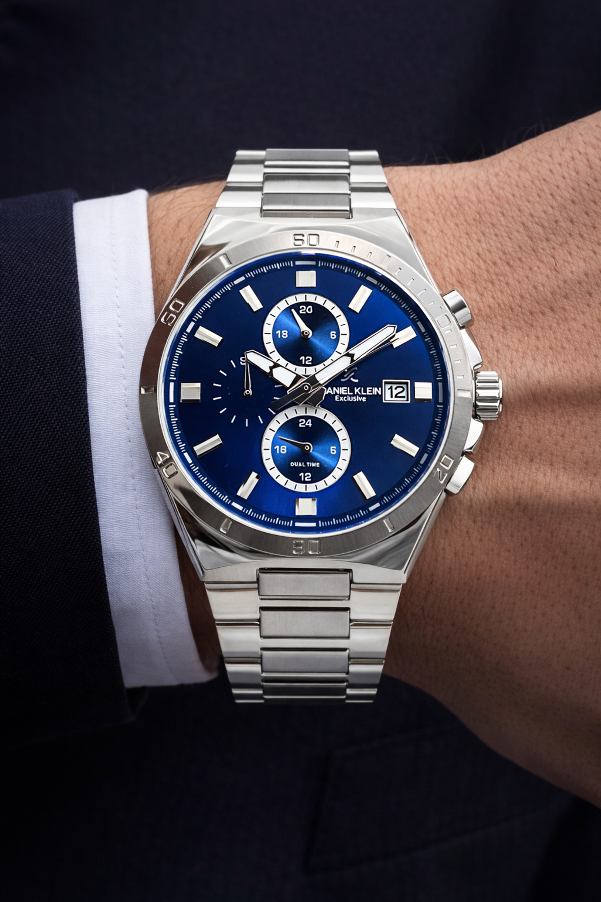 تمام عملکردها فعال، اصل، نو، فصلی جدید، دستبند ساعت مردانه فولادی