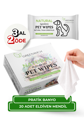 Greenwich Zero Point of Beauty Hijyen Mendili 50 Adet | Göz Kulak Ağız Pati Ç...