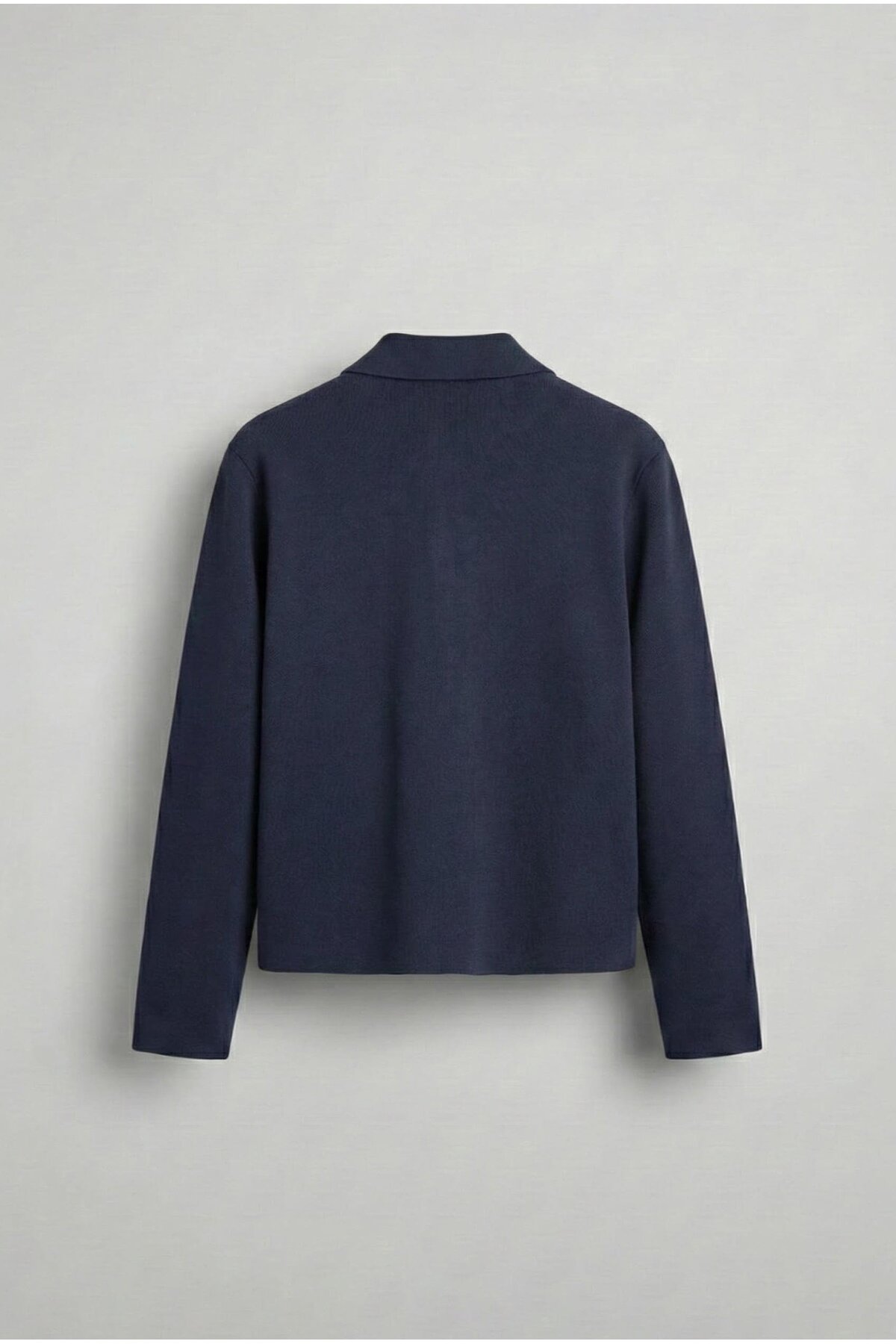 ablukaonline  Erkek Boxy Fit Rahat Ceket Lacivert - Görsel 2