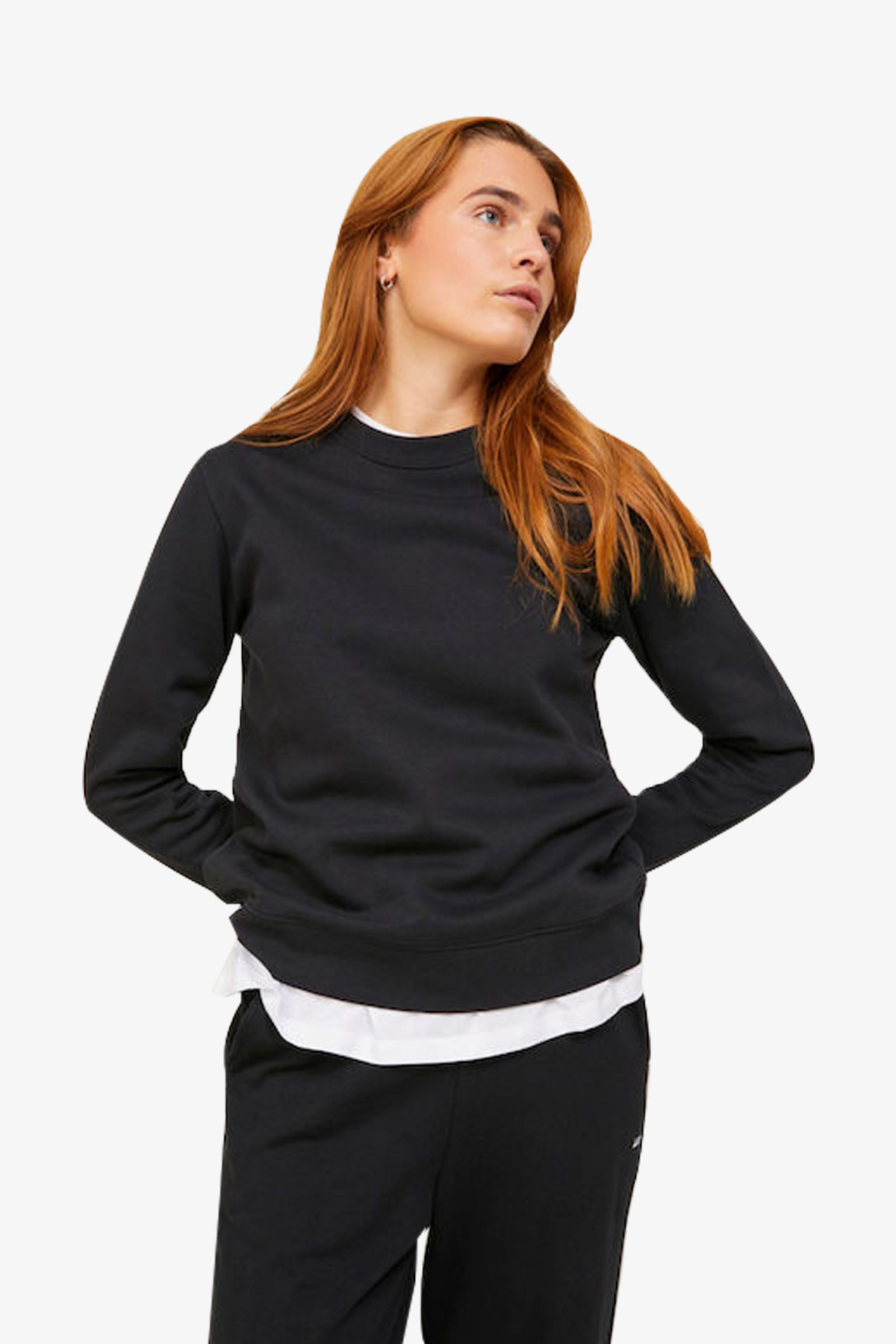 JJXX Jxabbie Rlx Kadın Siyah Sweatshirt 12223962-black