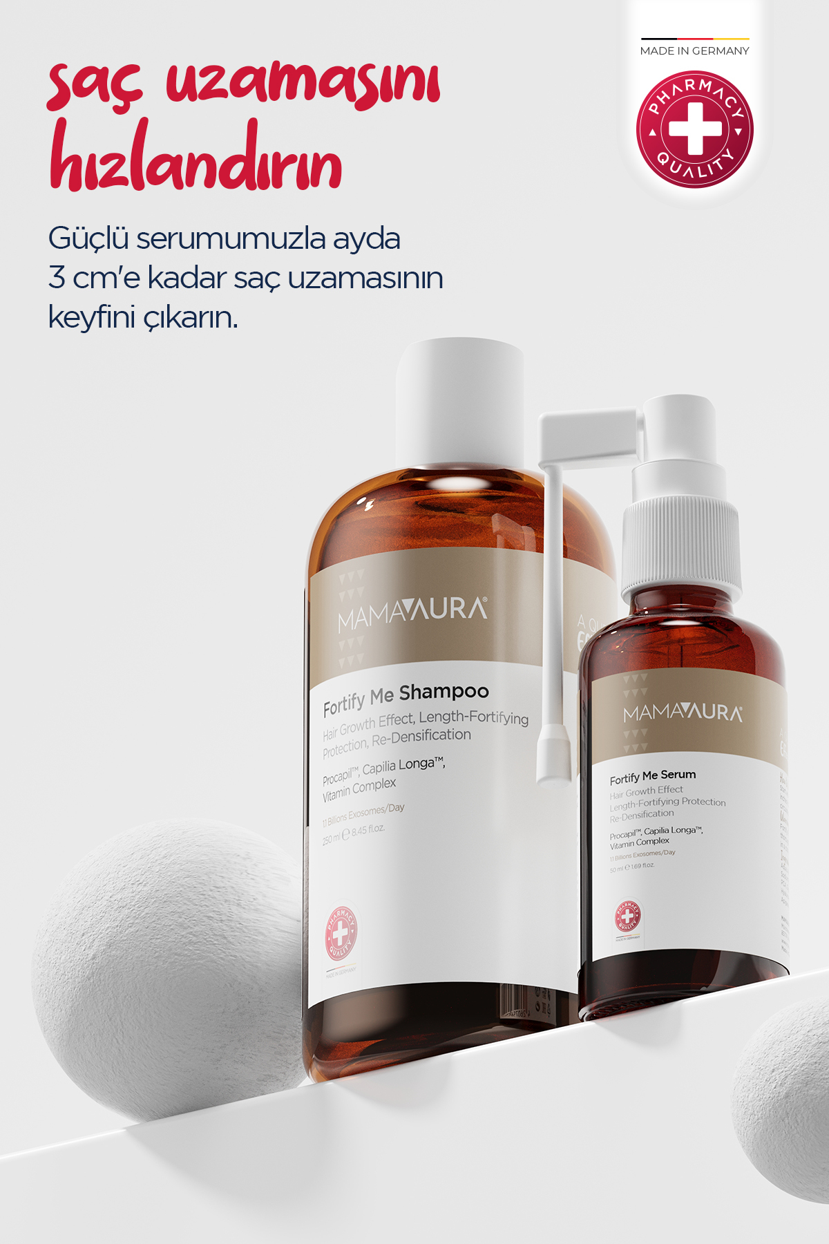 Dökülme Karşıtı Serum - Fortify Me Serum 50 Ml — 4260756570226 — تصویر 5 از 6