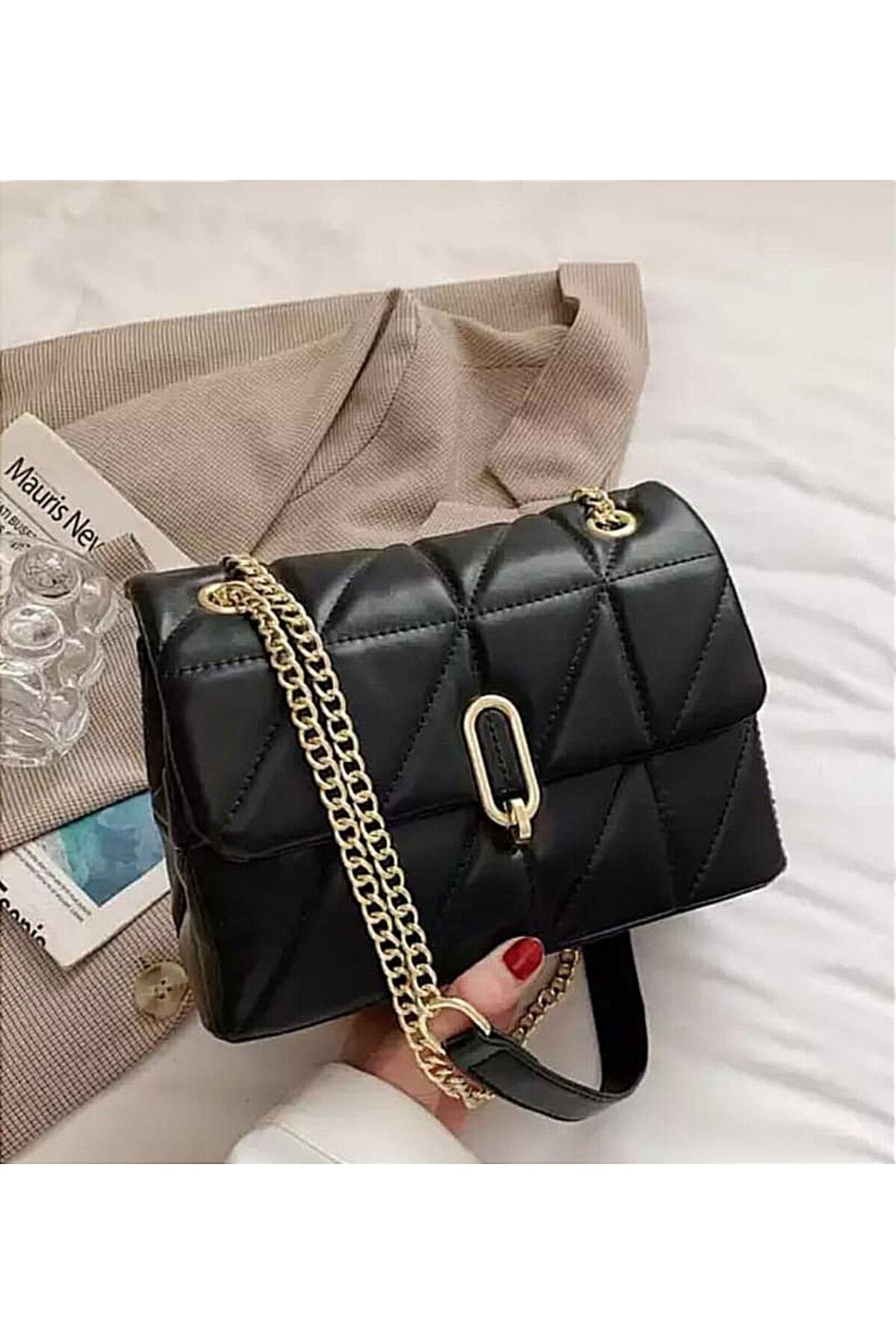 MAC&MOS Crna ženska torba za rame