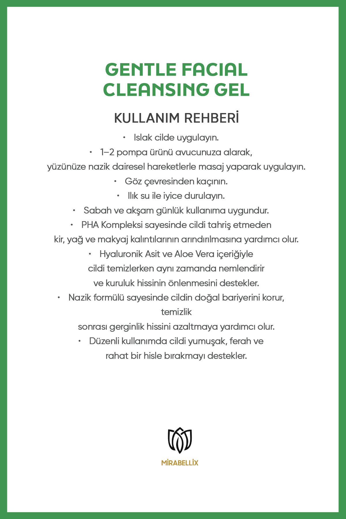 Nazik & Nemlendirici Yüz Temizleme Jeli – Hyaluronik Asit, Aloe Vera ve PHA Kompleksi İçerikli 200 m — TYCKDQ1H7N172468447512245 — تصویر 6 از 6