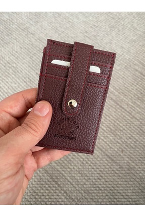BH Kadın Fermuarlı Çıtçıt Kapamalı Kartlık Cüzdan