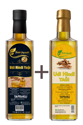 TARİHİ YAPRAKLI Udi Hindi Yağı 100 ml Ve Yumuşak içim Udi Hindi Yağı