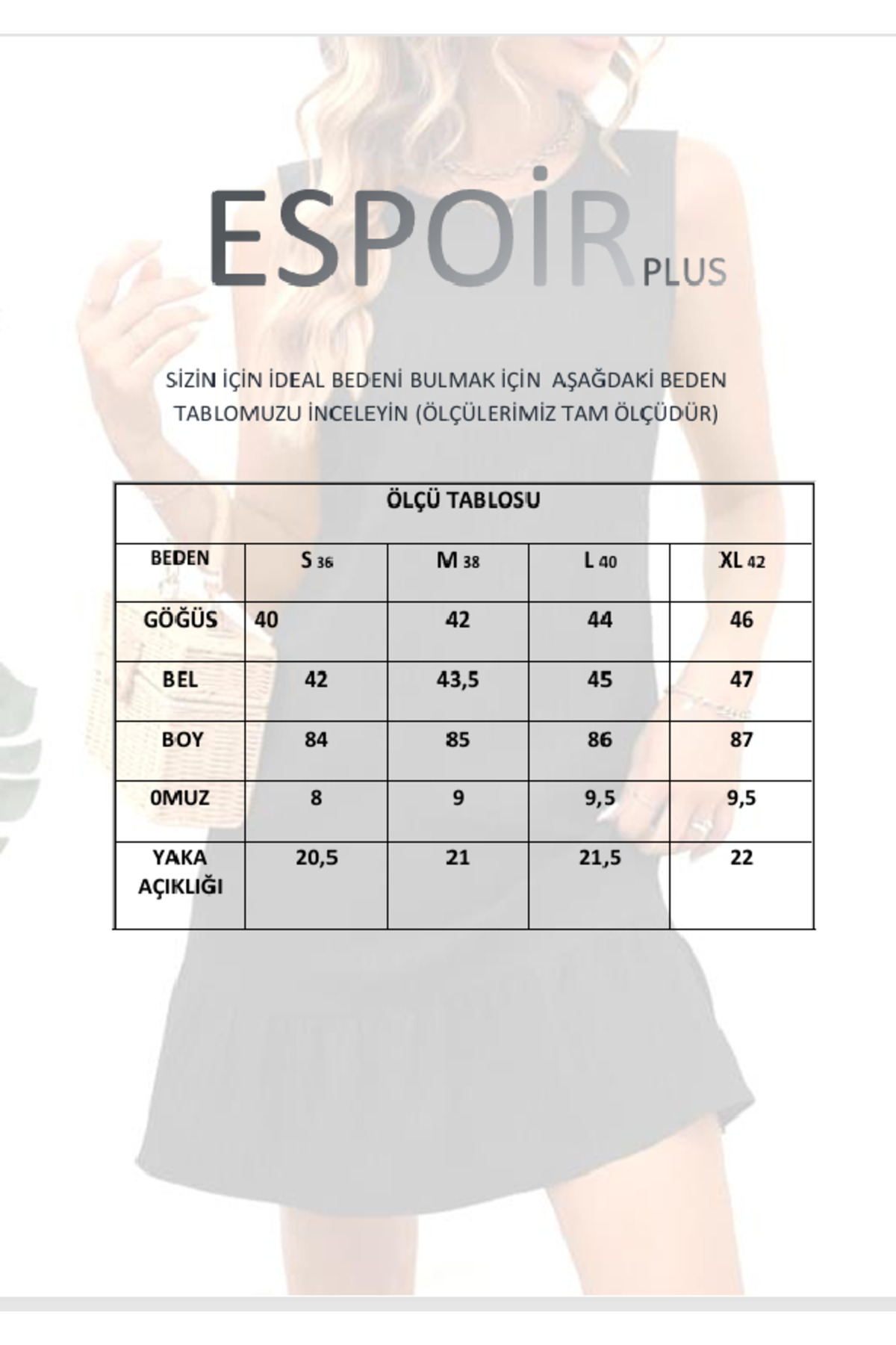 ESPOİRPLUS  Kadın Rahat Kesim Fırfırlı Bürümcük Kumaş Dokuma Elbise - Görsel 3