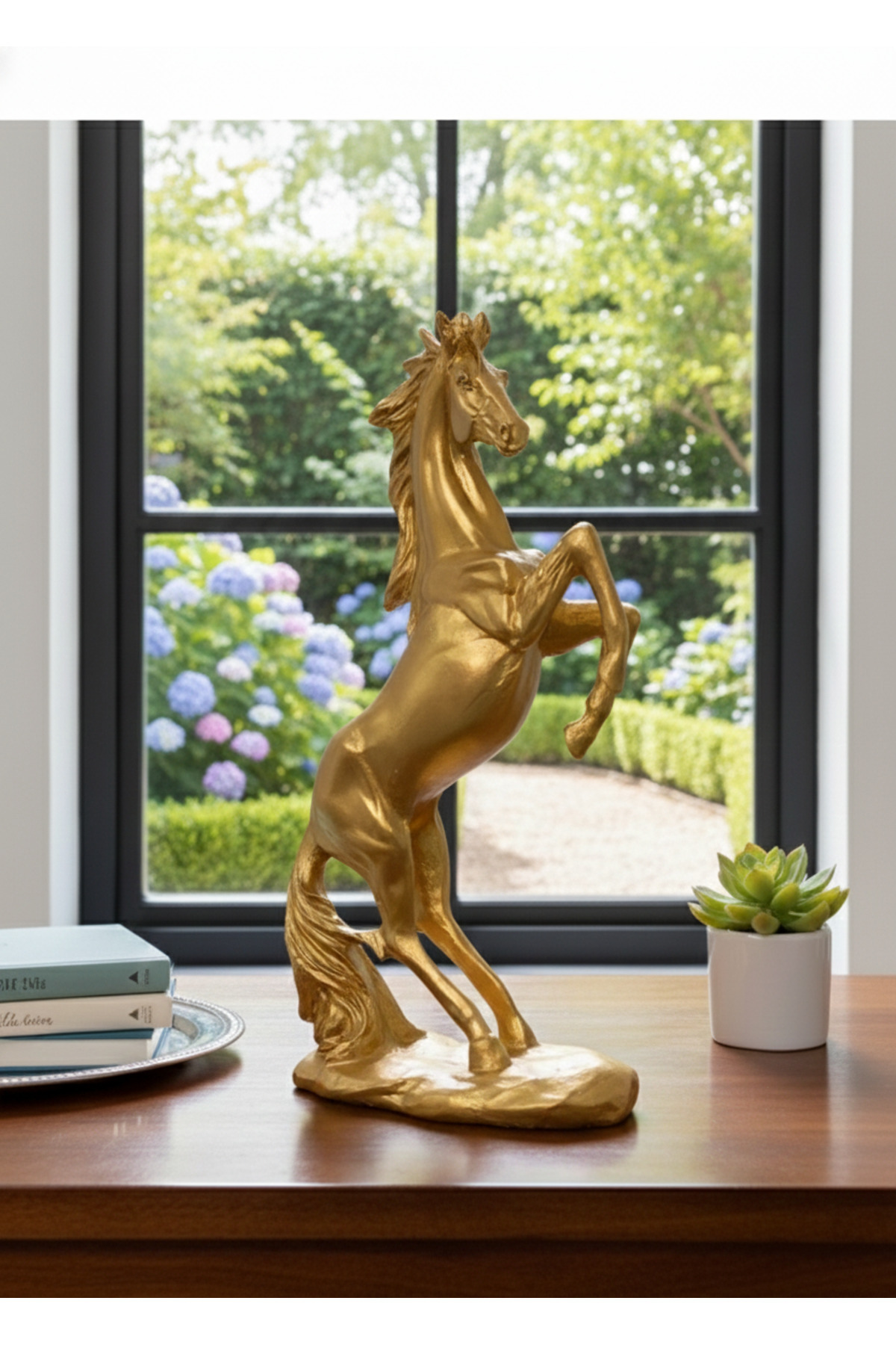 Hanlar Home Şahlanan At Heykeli Biblo 34x17 Cm - Fiyatı, Yorumları