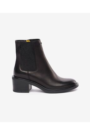 Greyder Kadın Siyah Hakiki Deri Topuklu Bot 5K2DB35332