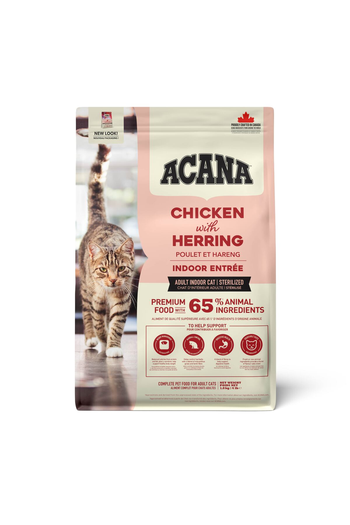 Indoor Entree Sterilised Tavuklu ve Hindili Kısırlaştırılmış Kedi Maması 1,8 Kg