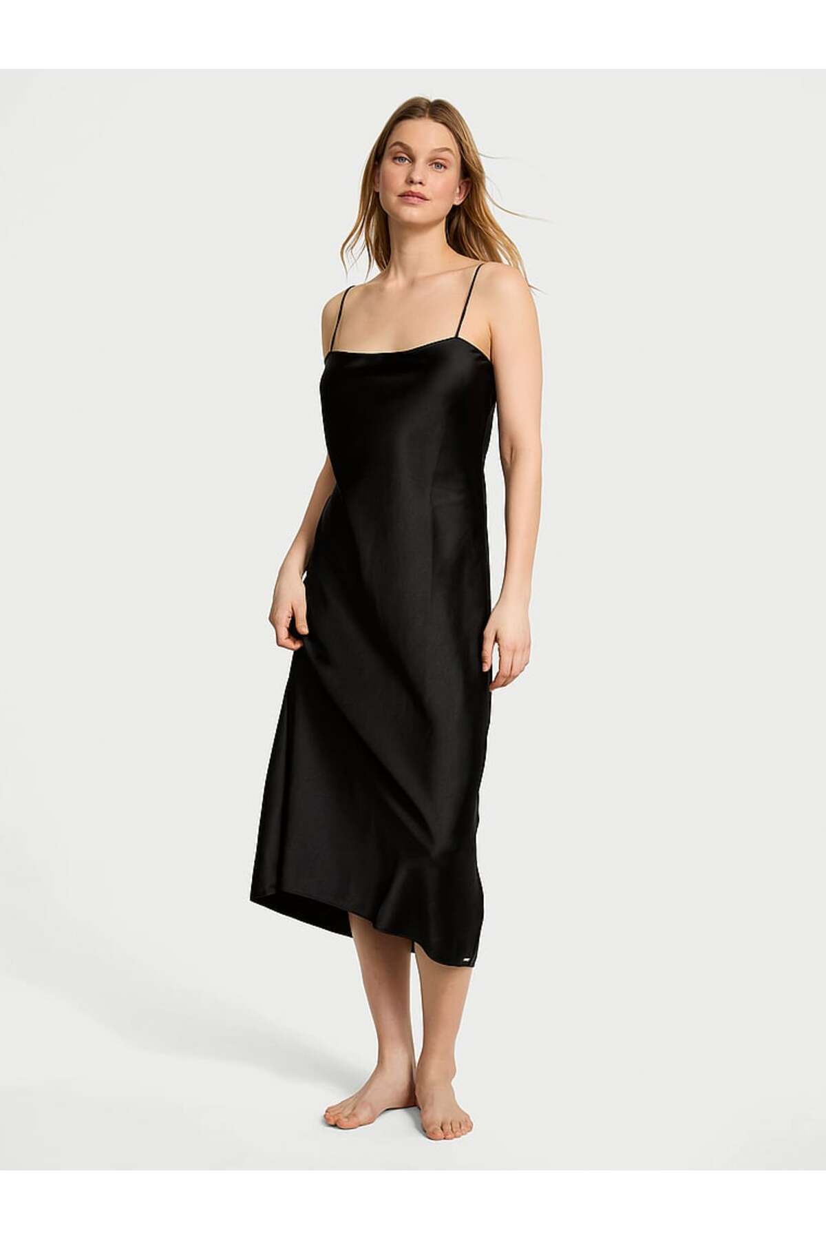 Victoria's Secret Lüks Saten Uzun Gecelik