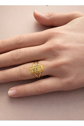 MAHMUT ÇİÇEK KUYUMCULUK Altın Külçe Yüzük