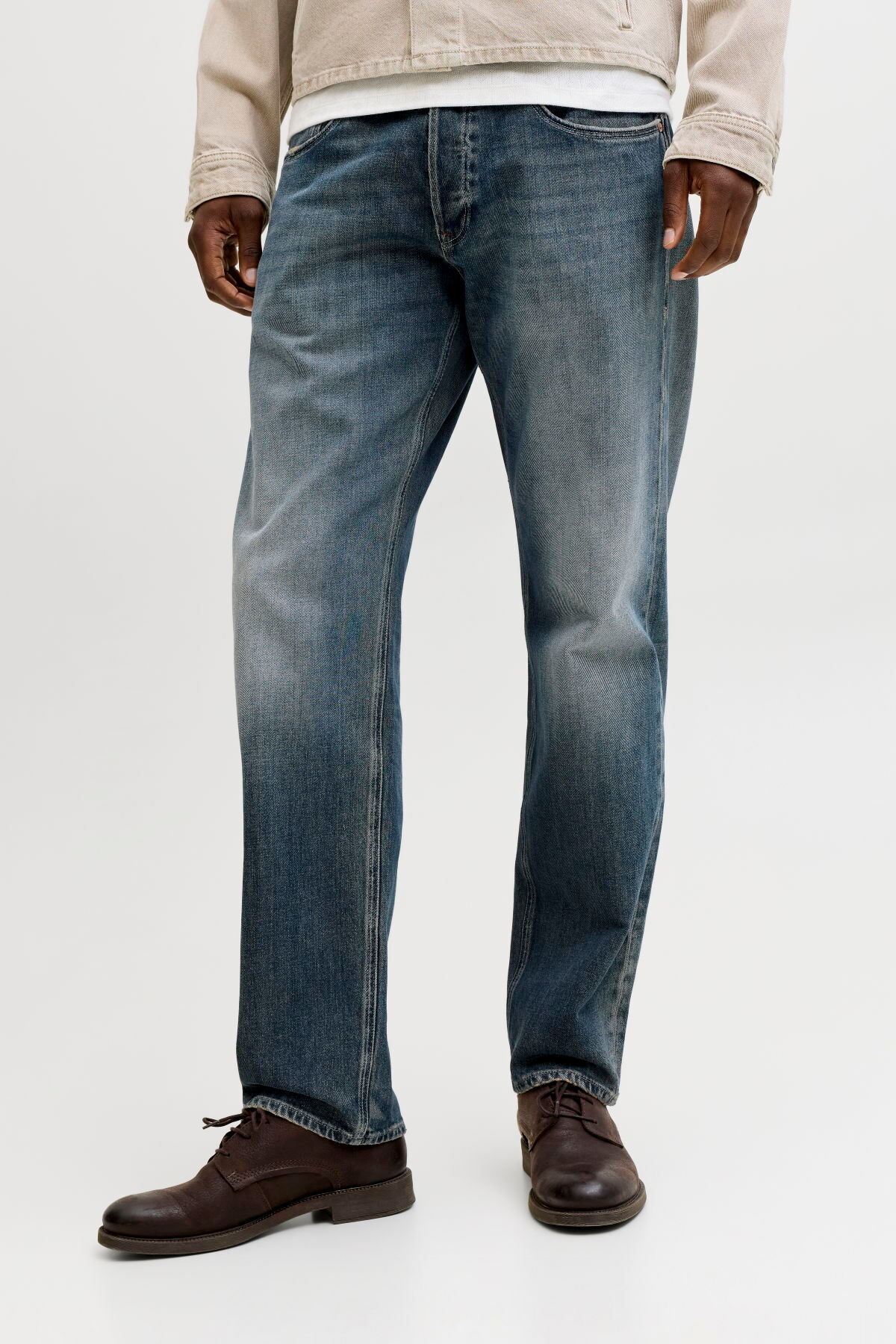 شلوار جین مردانه راسته فاق نرمال | جک اند جونز Jack & Jones 12291631 - تصویر 2