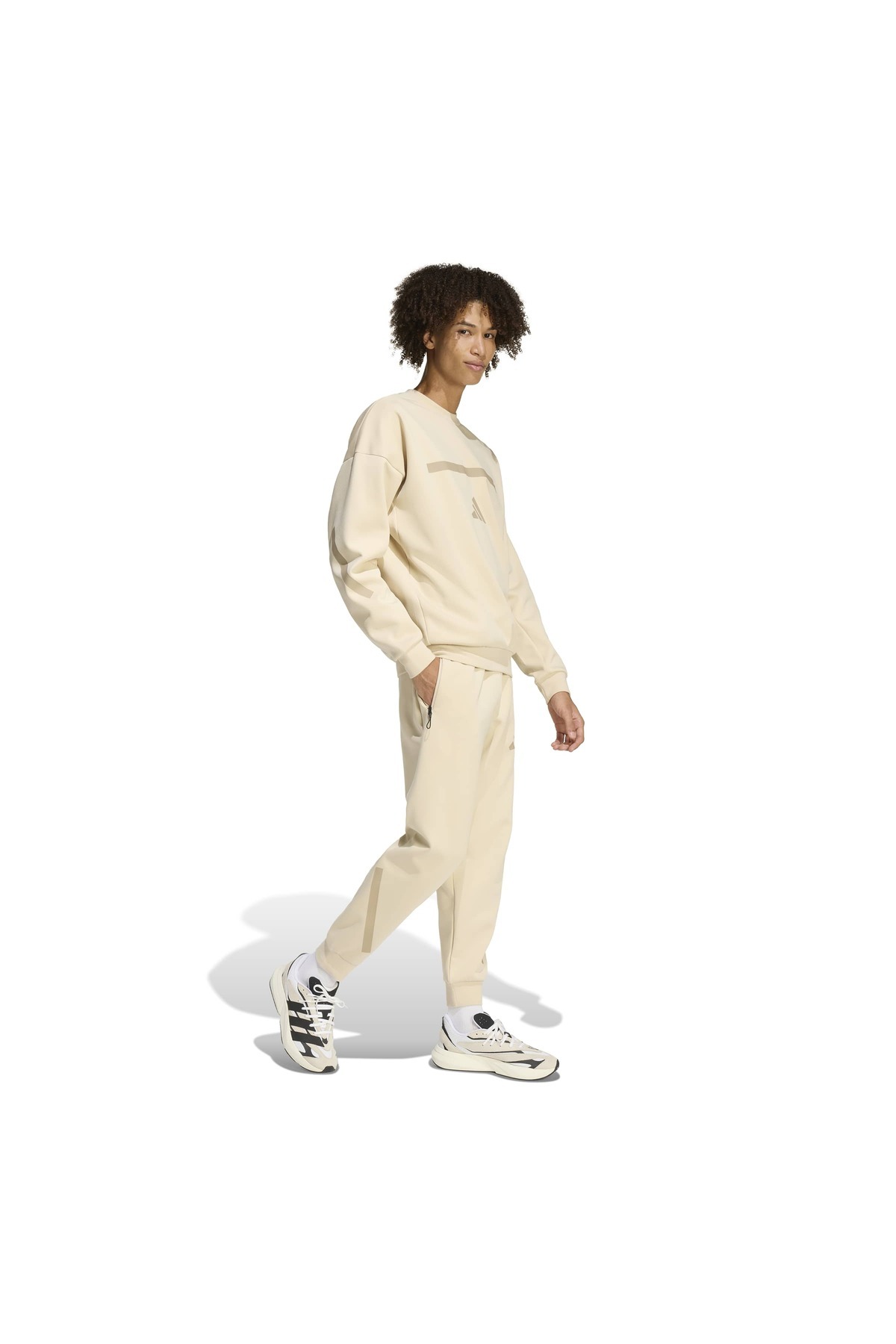 شلوار گرمکن ورزشی زنانه راسته | هامل hummel TYC776E53EB9C59C18E401100 - تصویر 3
