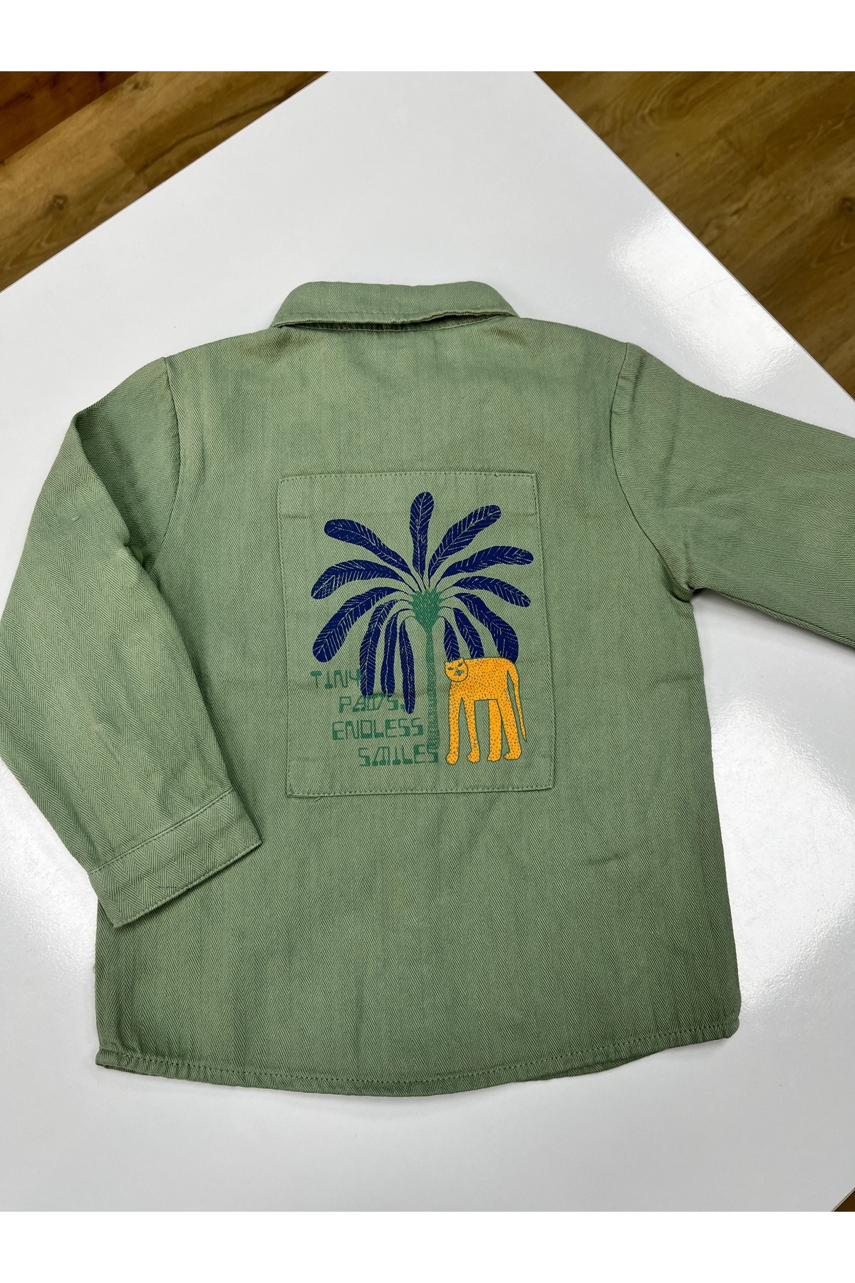 Nk Kids NK Erkek Bebek Keten Gömlek fotoğrafı 4 (önizleme)