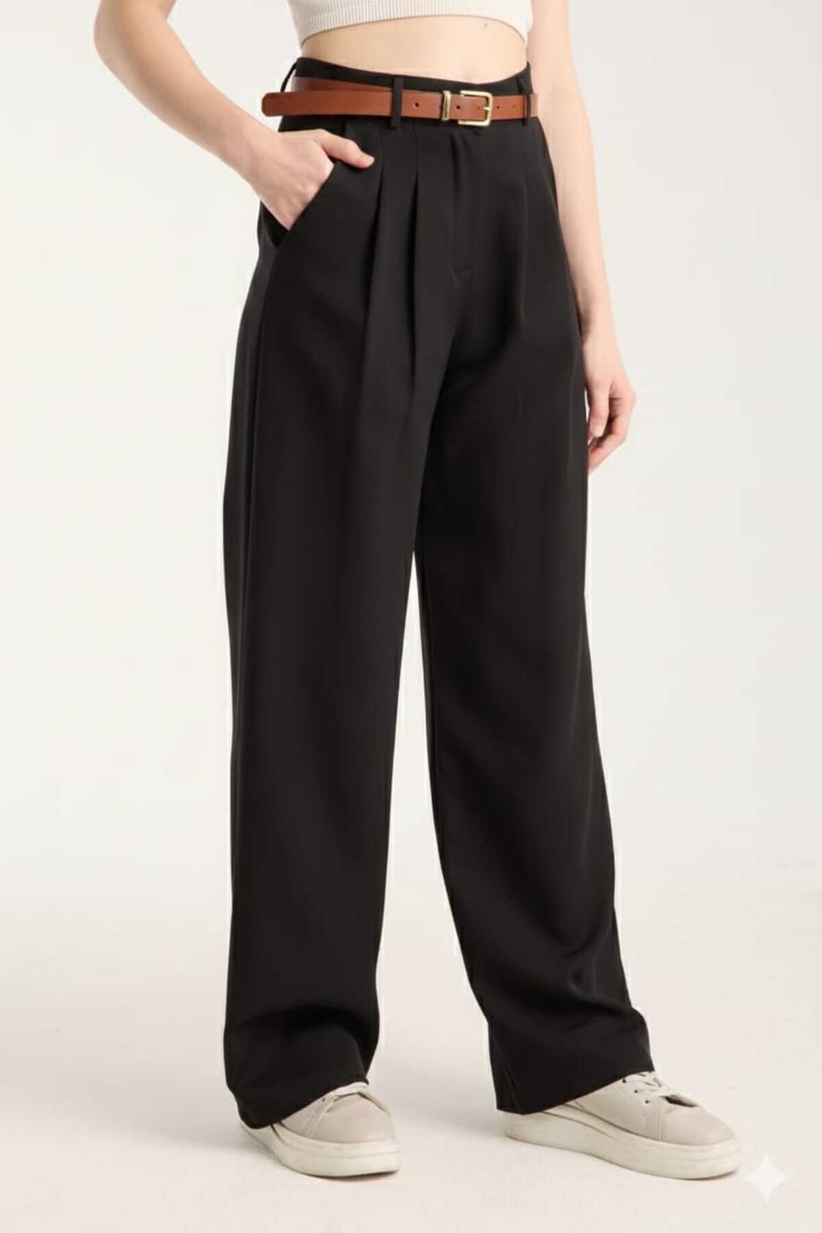 LAVA FASHION  Bu yüksek belli pantolonlar başarılı kadınlar için tasarlanmıştır. - Görsel 7