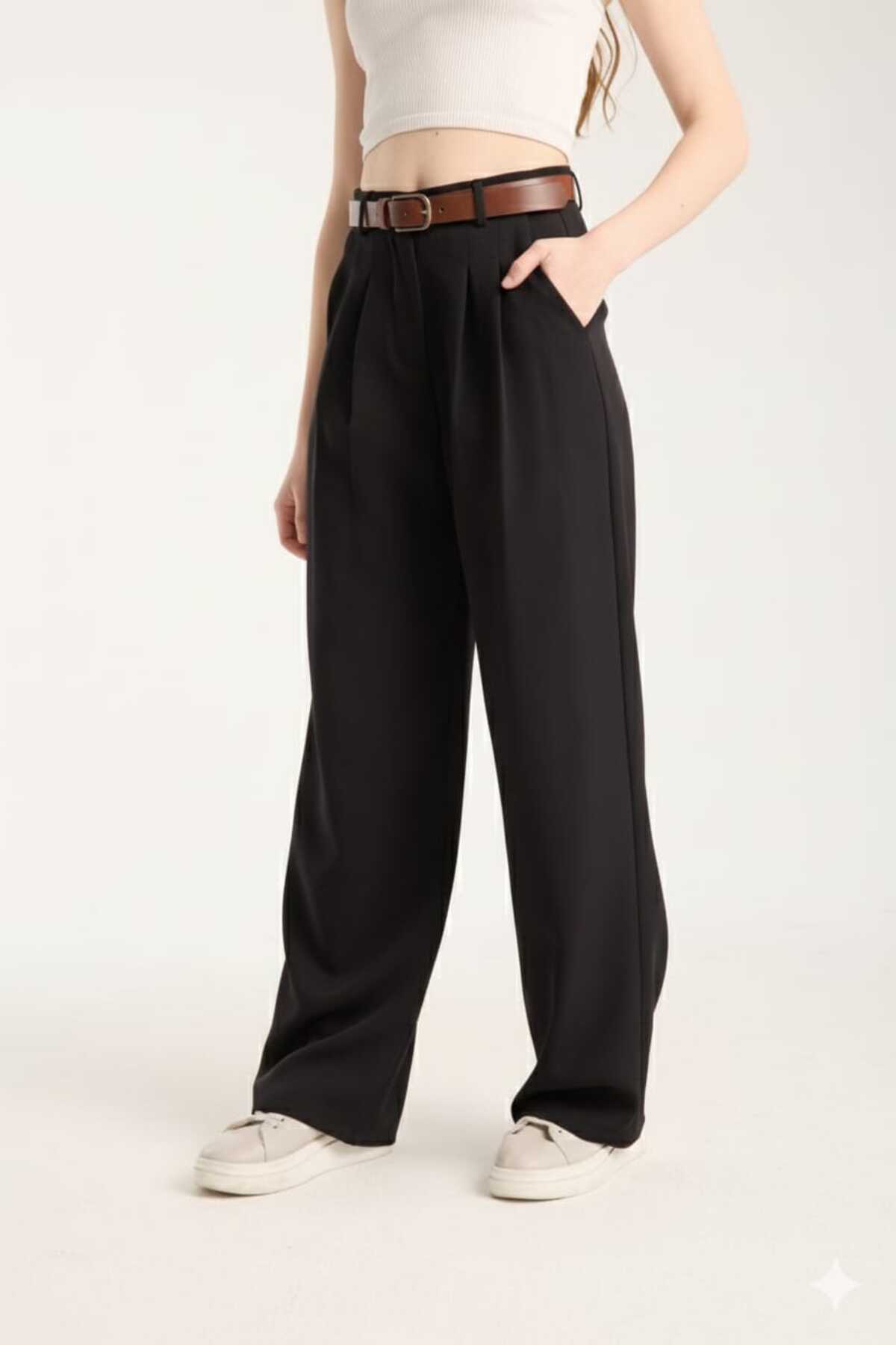 LAVA FASHION  Bu yüksek belli pantolonlar başarılı kadınlar için tasarlanmıştır. - Görsel 8